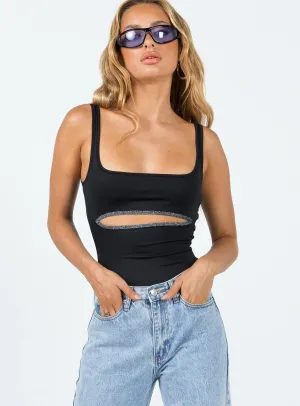 Halse Bodysuit Black Event Slim Fresh Indoor