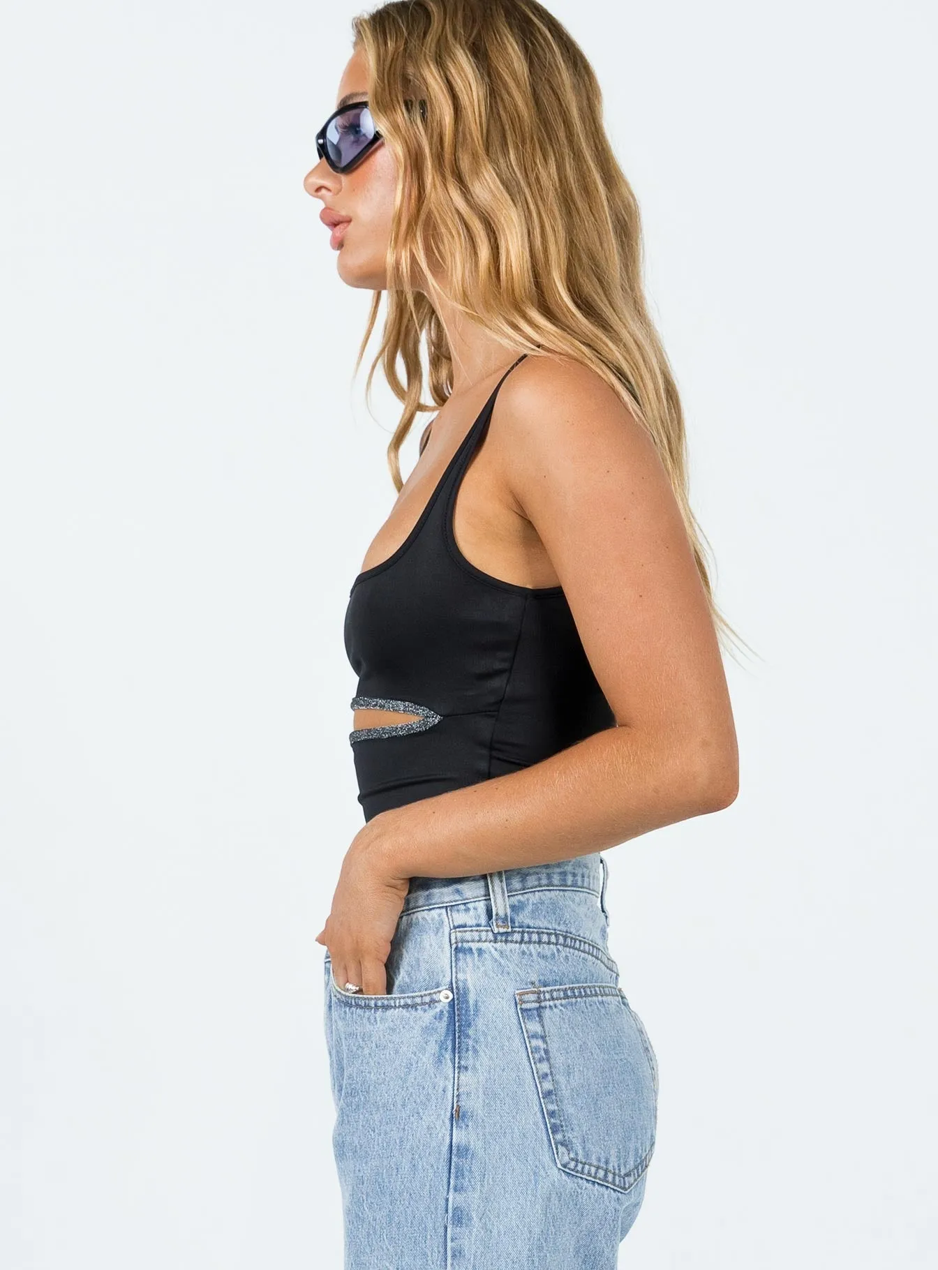 Halse Bodysuit Black Work Urban Luxury Neutral