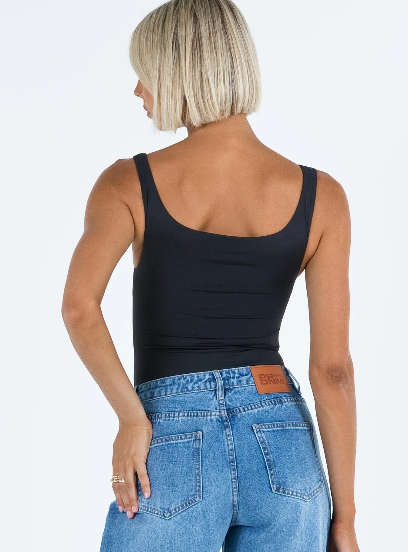Smart Chic Jarocin Bodysuit Black