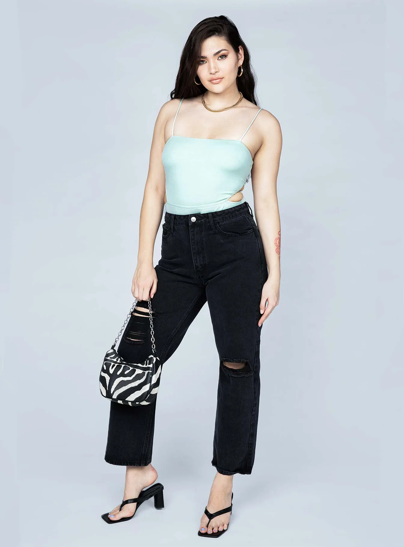 Event Classic Retro Fresh Mena Bodysuit Green