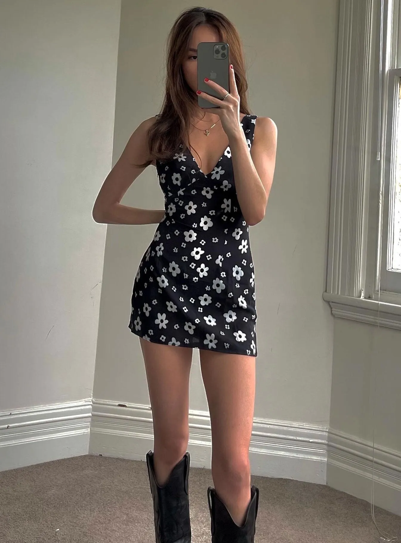 Quincy Mini Dress Black Night Out Bohemian style