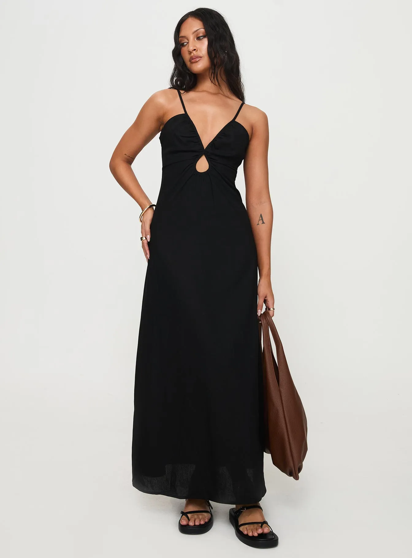 Harkonnen Maxi Dress Black Fresh Air Beach Edge