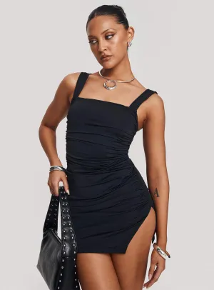 Modern Edge Sheila Mini Dress Black