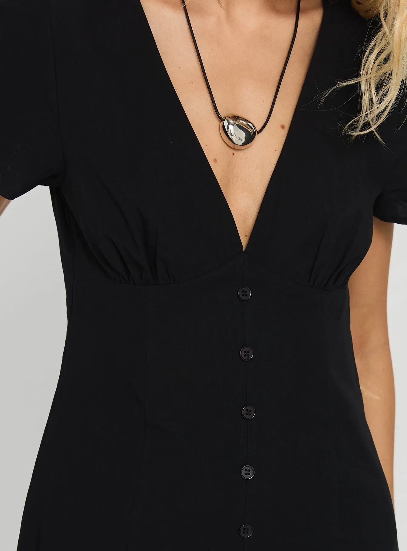 Casual Glam Pose Queen Loveliness Playsuit Black