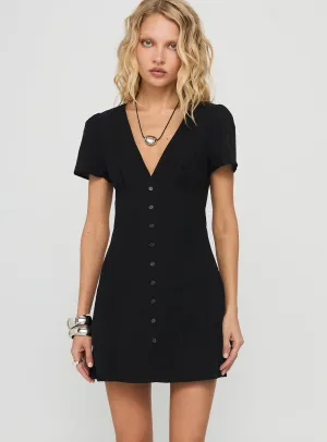 Loveliness Playsuit Black Scene Beat Floral Wear