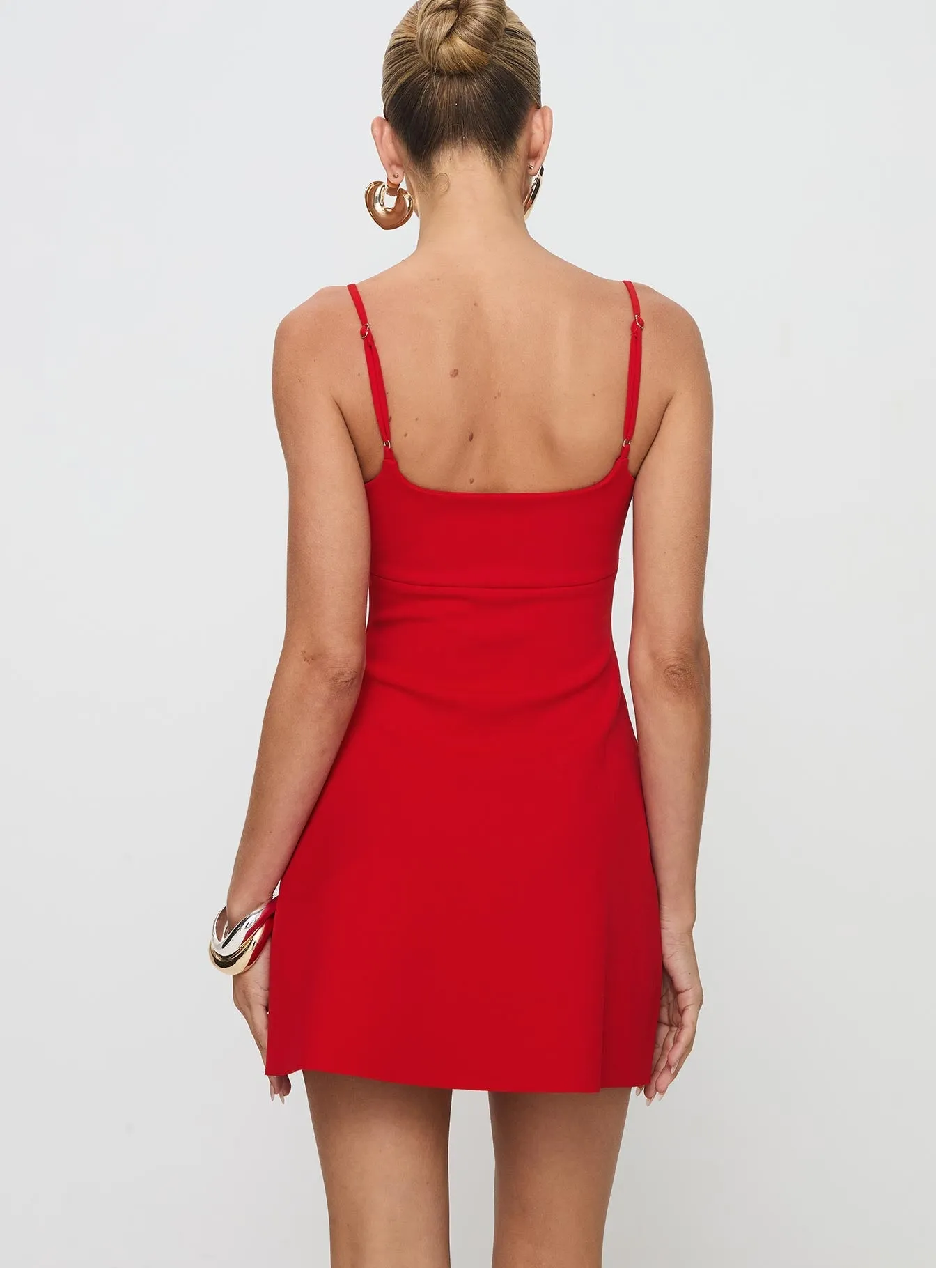 Shine Hot Rousselet Mini Dress Red