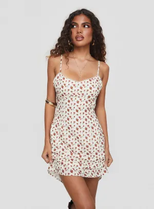 Club Beat Amante Mini Dress Floral