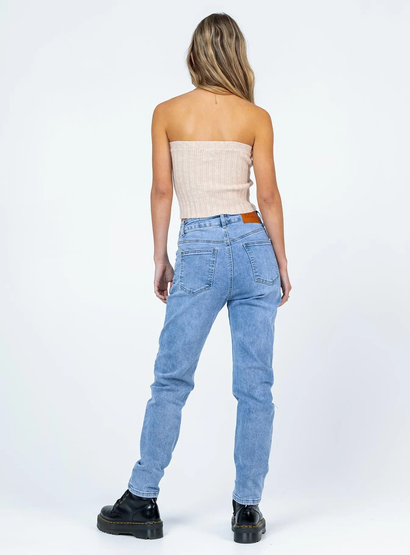 Washington Straight Leg Denim Jeans Everyday Layer Luxury Minimalist