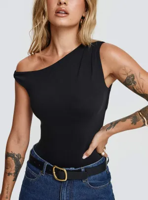 Miyako Bodysuit Black Relax Daily Soft Family