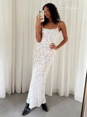 Ruby Pop Fairholm Maxi Dress White / Floral