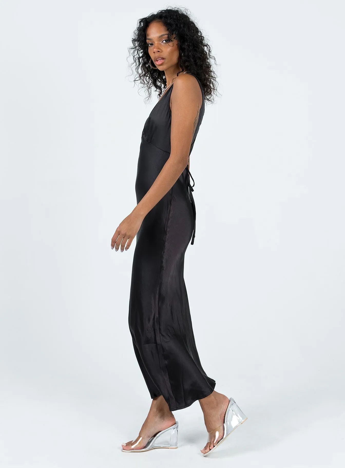 Boho Spirit Paper Glow Nellie Maxi Dress Black