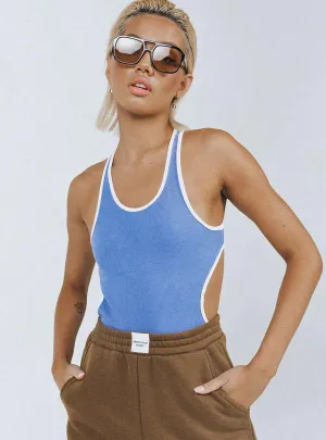 Fresh Student Dance Luxury Berkley Bodysuit Blue
