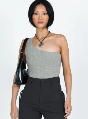 Rueful Bodysuit Grey Casual Outdoor