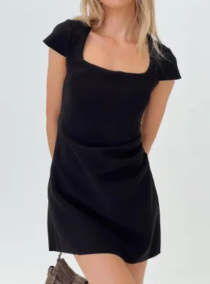Versatile Style Flash Vibe Ellarah Mini Dress Black