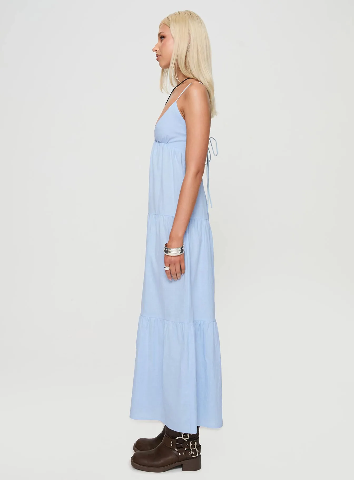 Street Glow Chelsea Maxi Dress Blue