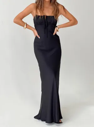 Noda Maxi Dress Black Candle Hour Gate Arch