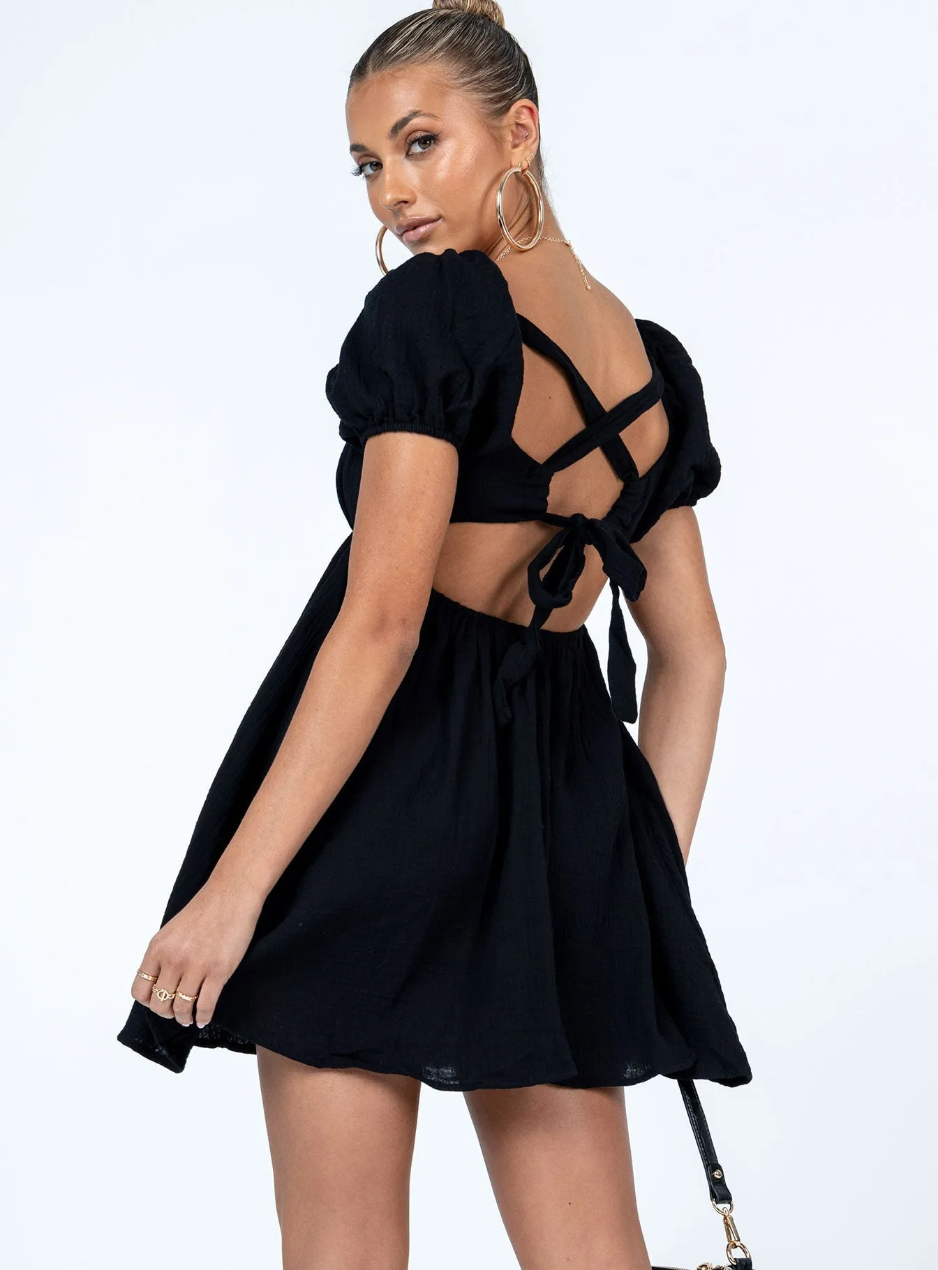 Let's Dance Mini Dress Black Simple yet chic mini