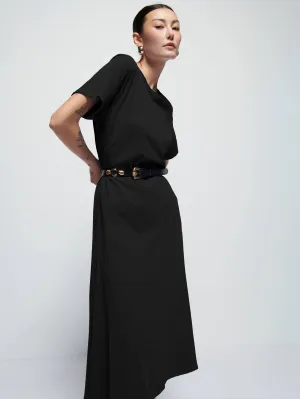 Quick Ready Vibrant color midi Eileen Dress