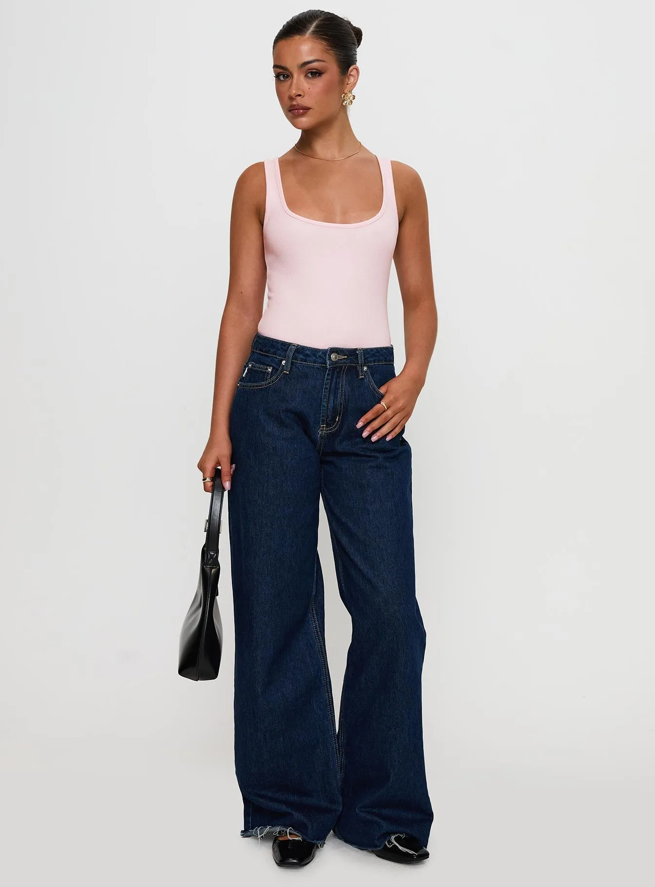 Baseline Rib Bodysuit Pink Date New