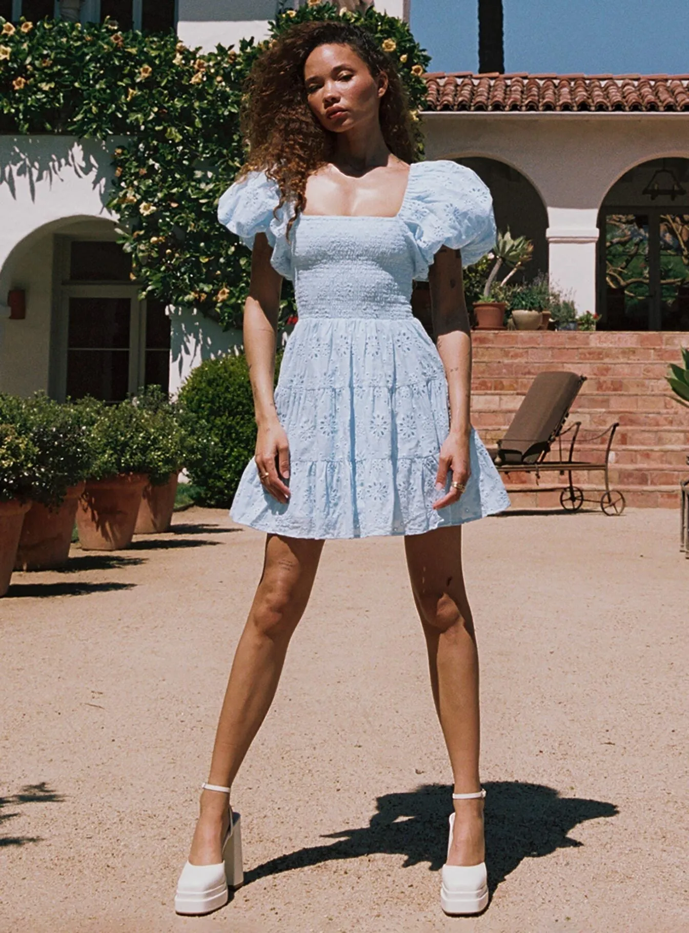 Stage Hot Malek Mini Dress Blue