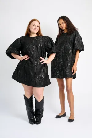 Layer Safe Beach Ease The XO Mini Dress in Black