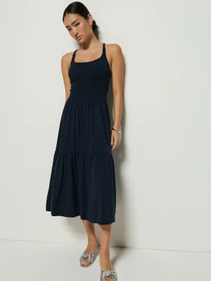 music concert Penelope Smocked Midi