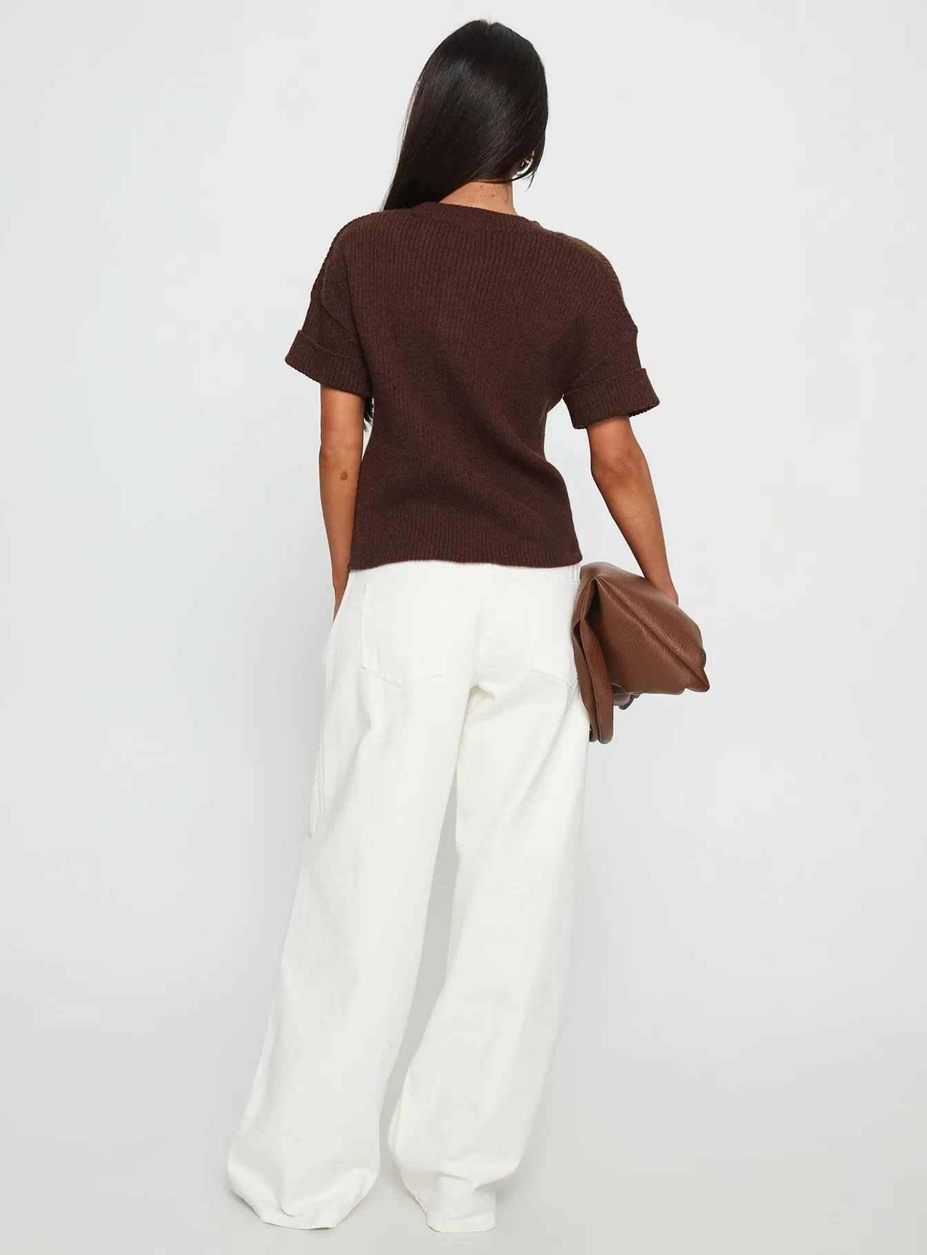 Cool Fit easy move Ramos Low Rise Wide Leg Jeans White