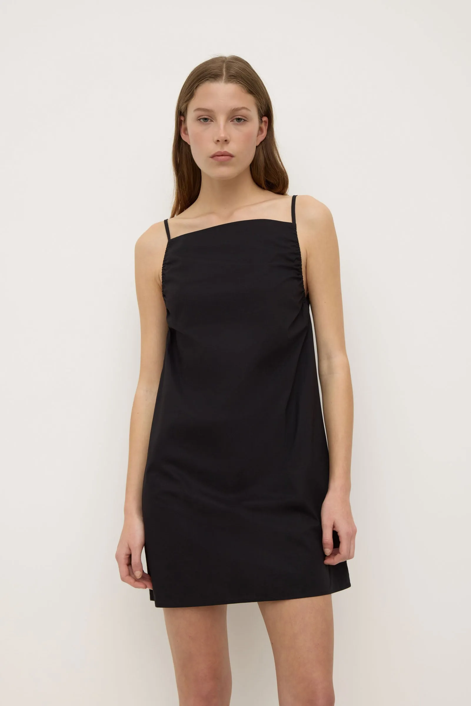 Annie Poplin Mini Dress Durable Construction UV Protection