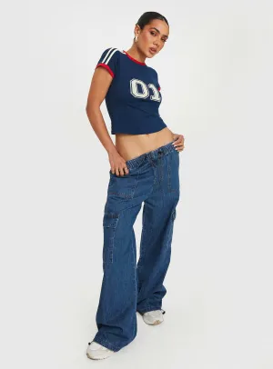Cool Outfit Artist Vibe Everyday Stop & Stare Cargo Jeans Mid Wash