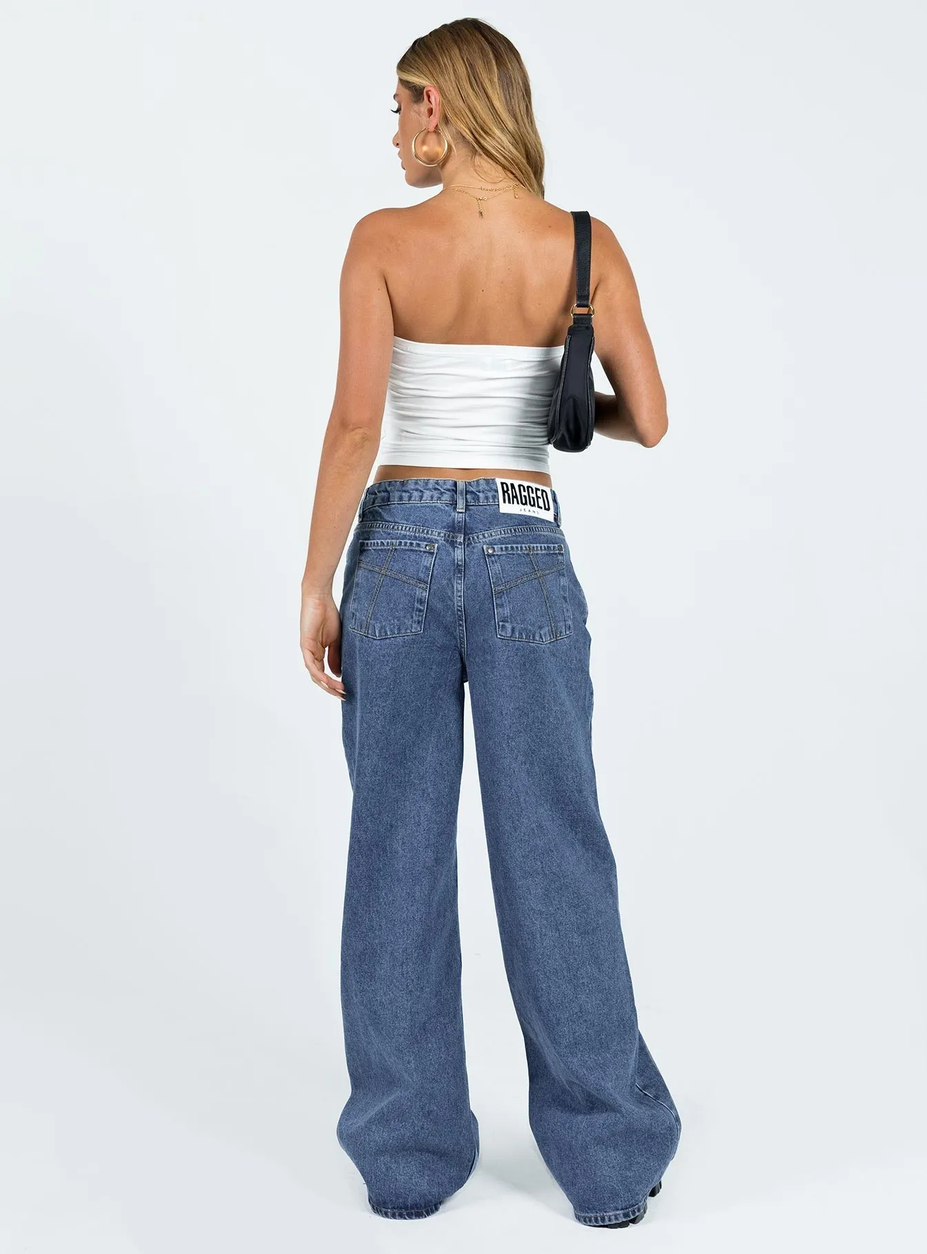 The Ragged Priest Release Jean Blue Evening Stroll Comfy Daily Fit