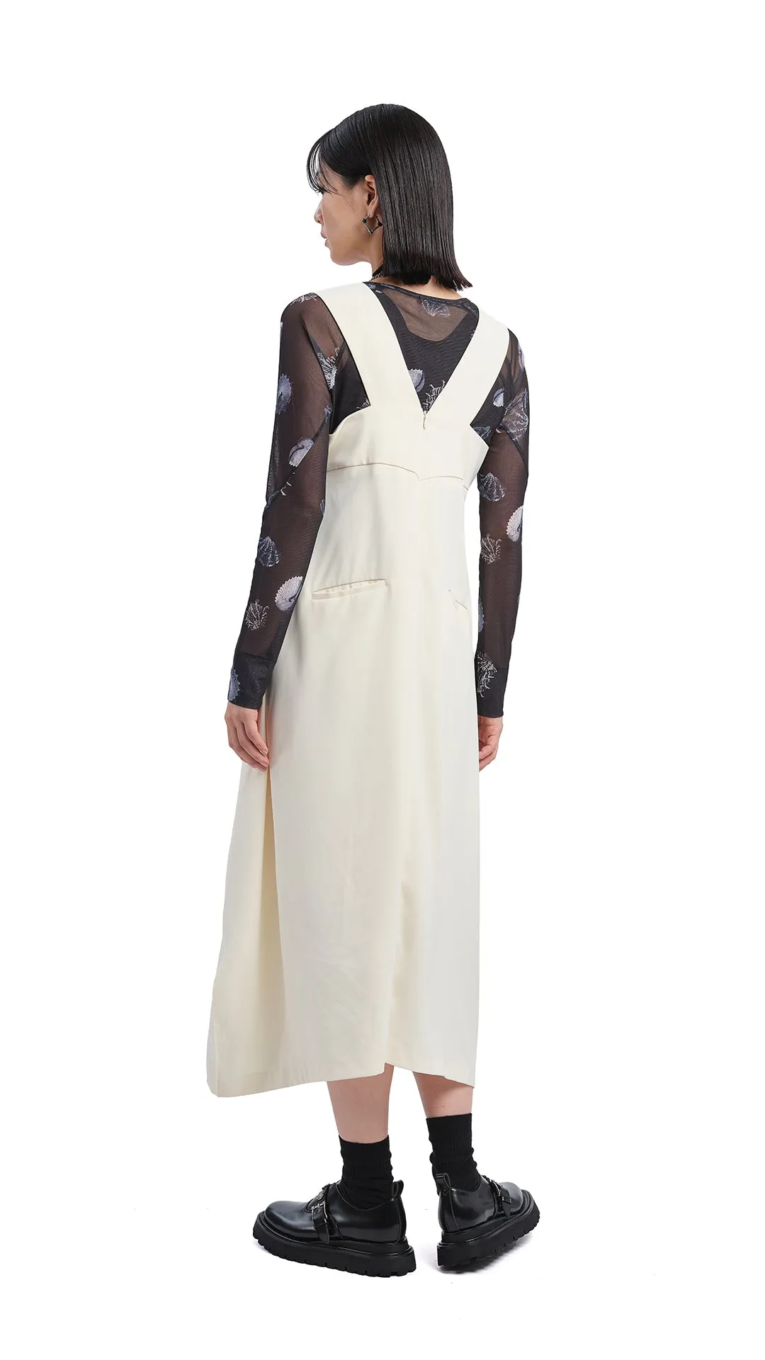 Two Way Maxi Dress AntiStatic Material StaticFree Material