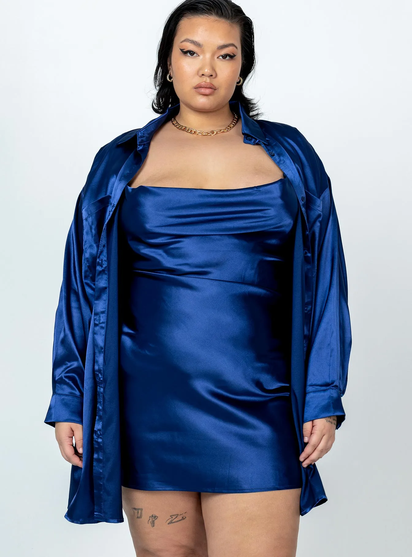 Annalise Set Navy Curve Light Soft