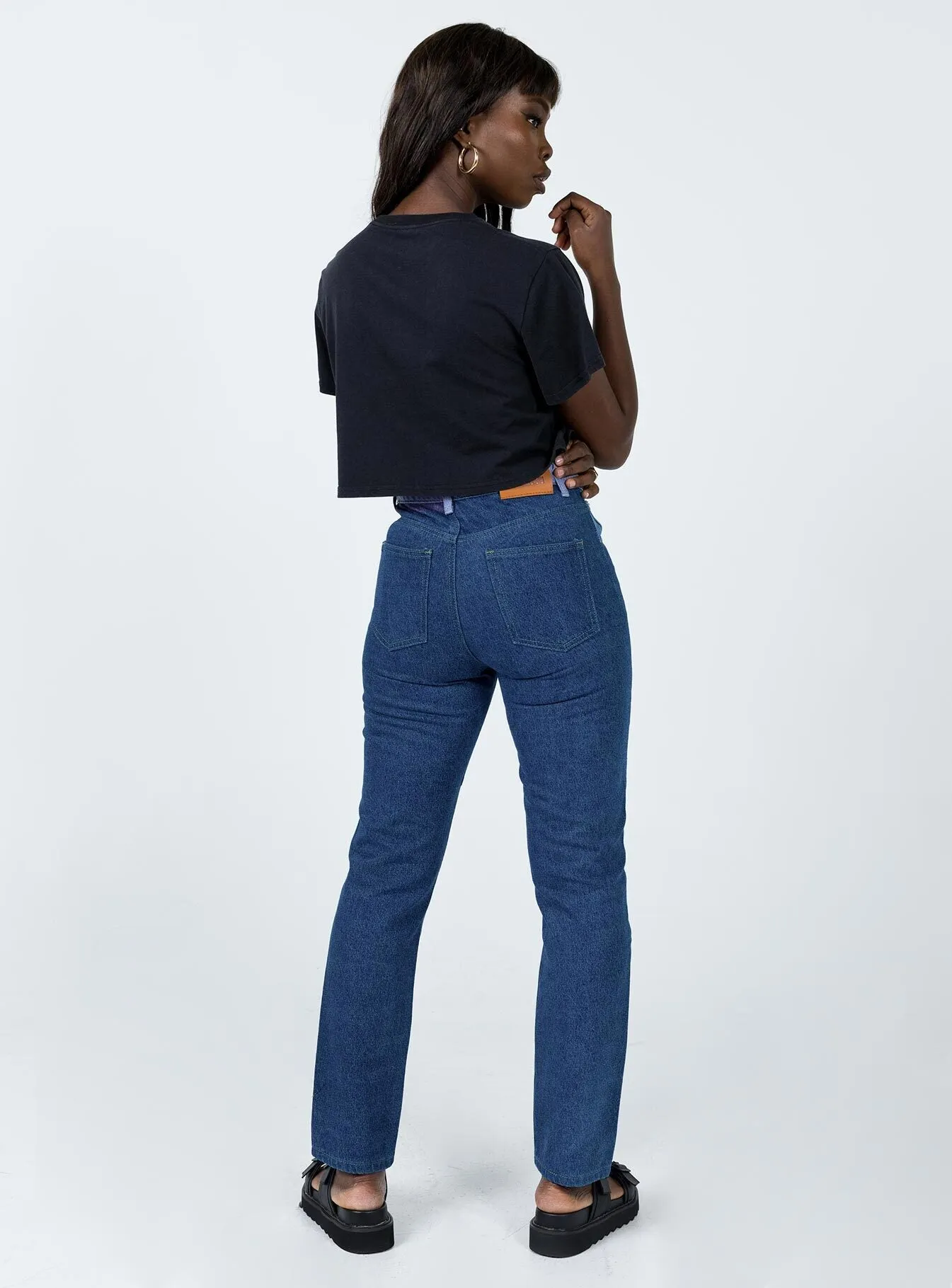 Cameron Denim Jeans Textured Bold