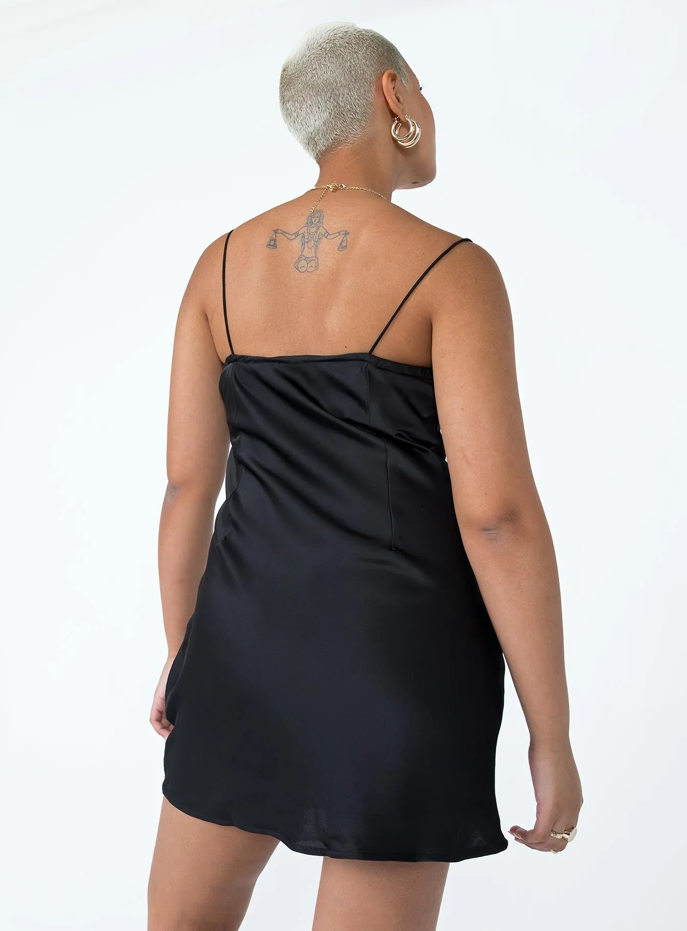 Snowbird Mini Dress Black Trend Warm