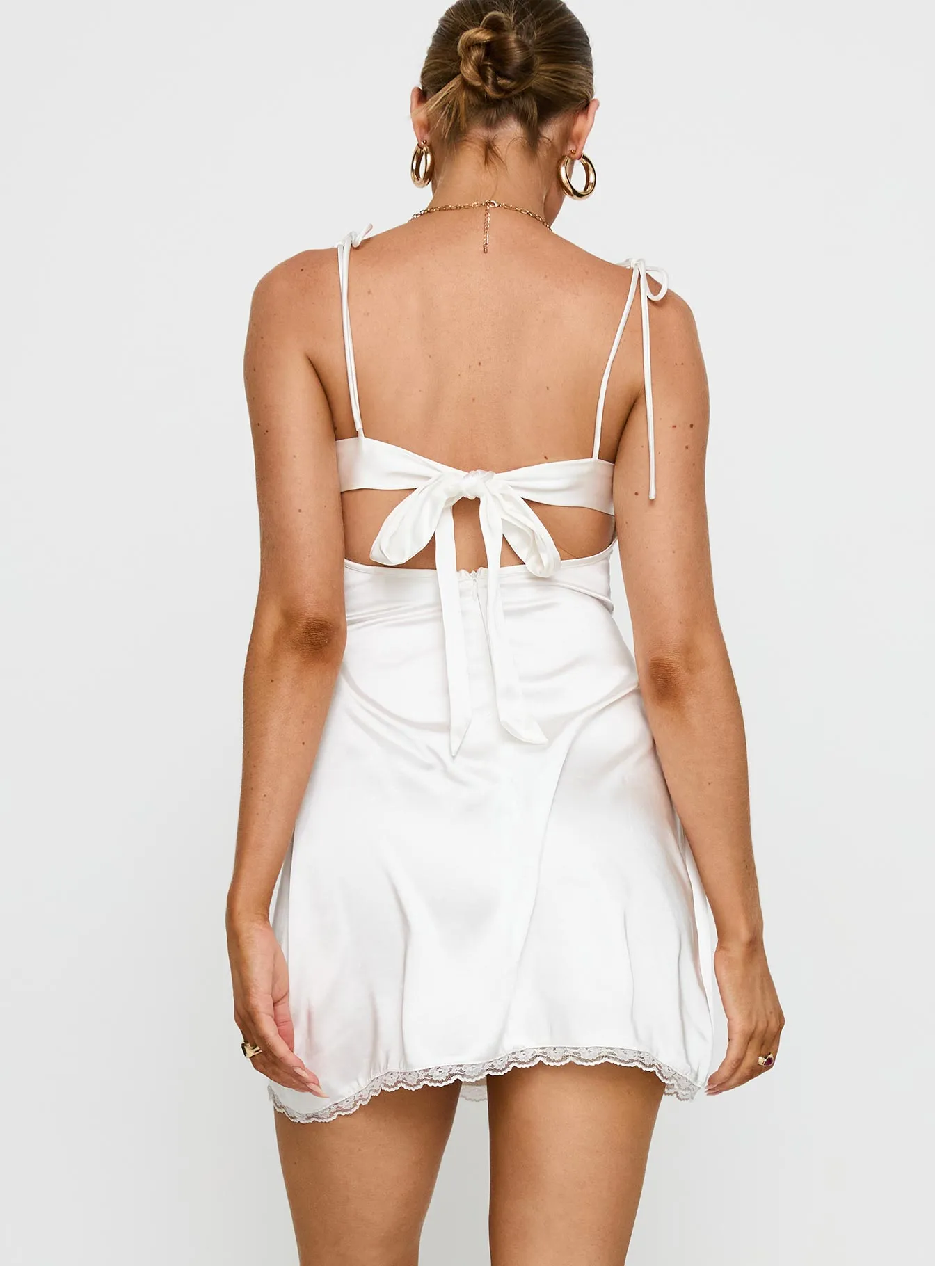 Chic Design City Cool Wayzer Mini Dress White