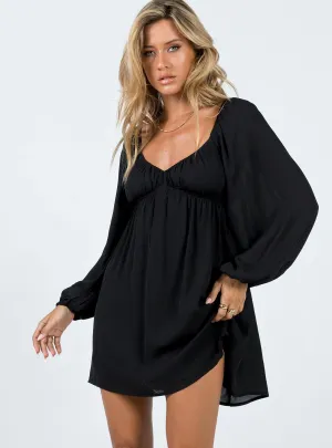 Odor Resistant Bettie Mini Dress Black