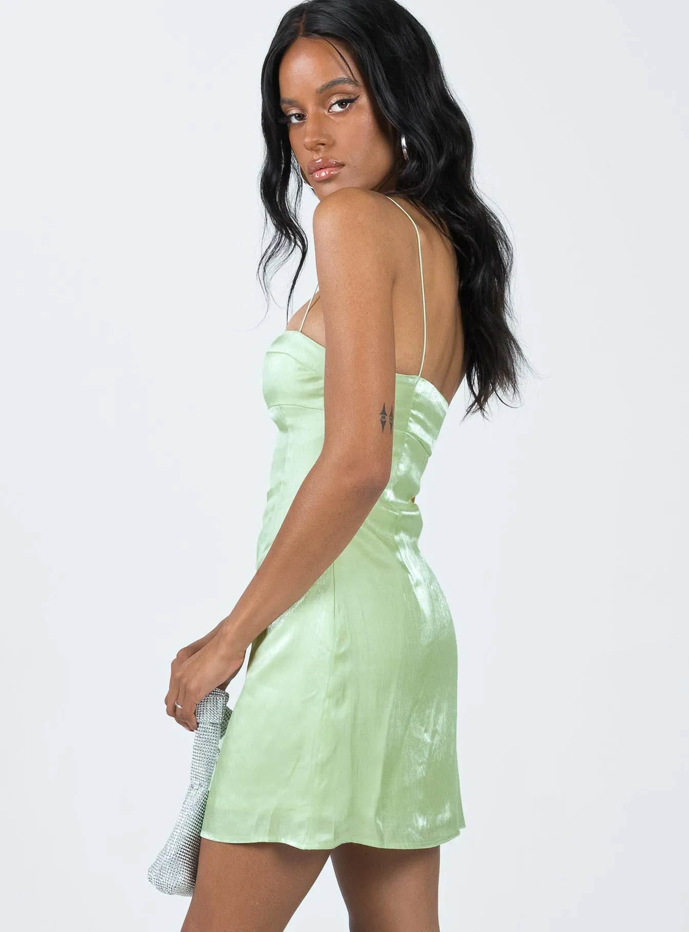 Style Beat Simmons Mini Dress Green