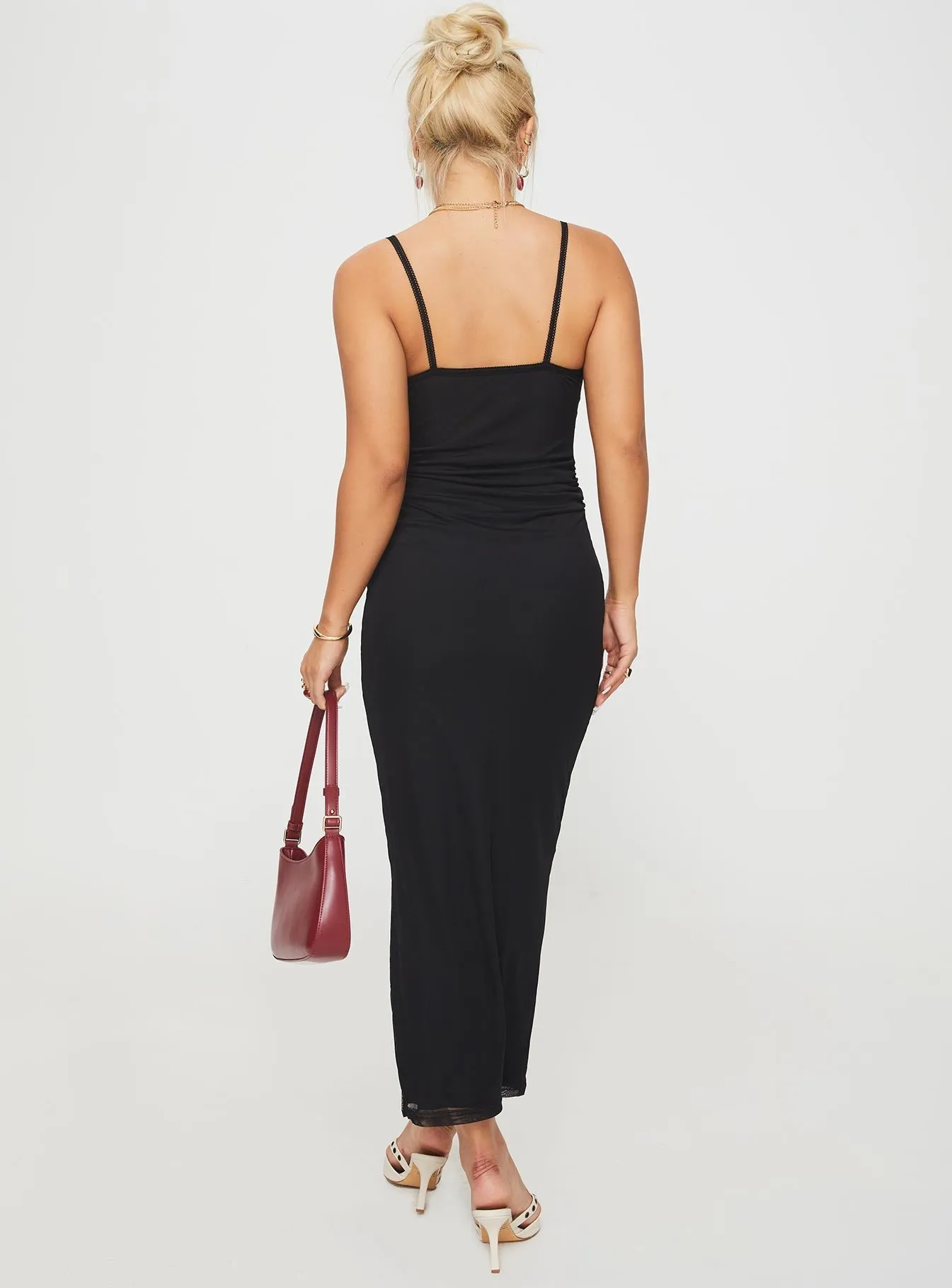 Market Lane This maxi dress offers a comfortable and flattering fit for any occasion Apolline Maxi Dress Black