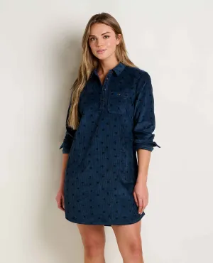 Cascadia Popover Cord Dress Dream Base