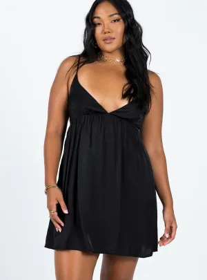 Quick Scene Koko Mini Dress Black