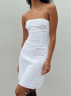Parle Anglais Dress White Easy Fashion