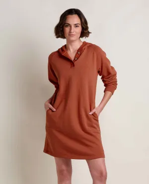 Fernscape Hooded Dress Calm Wave