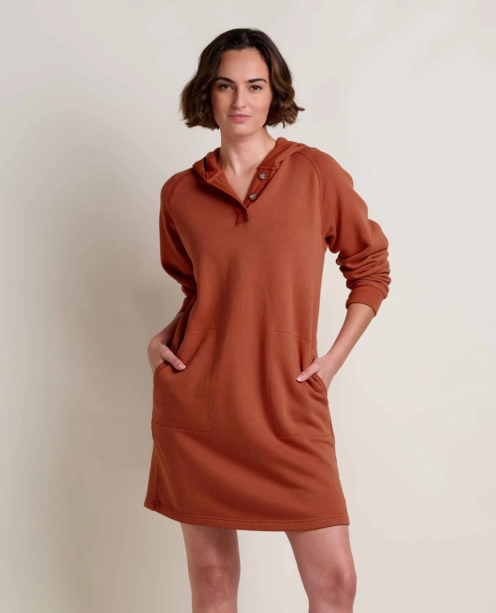 Fernscape Hooded Dress Calm Wave