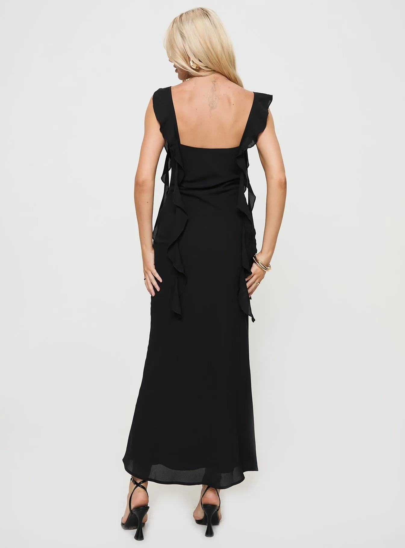 Lanai Maxi Dress Black Sapphire Glow Magic Hour