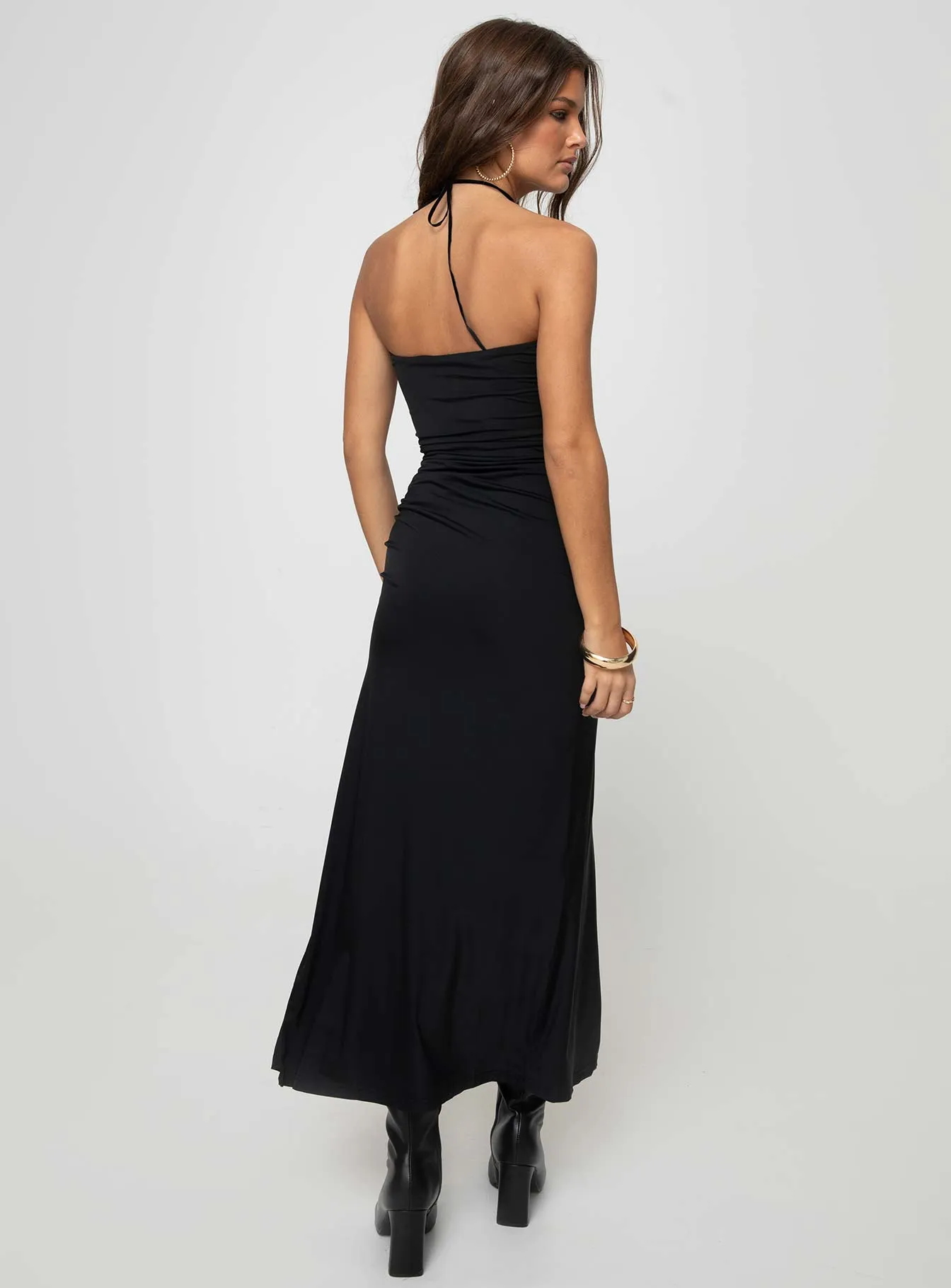 Samirah Maxi Dress Black Desert Air