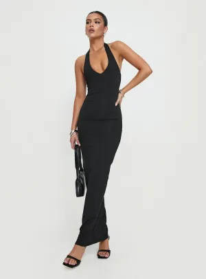 Spicy Maxi Dress Black Urban View