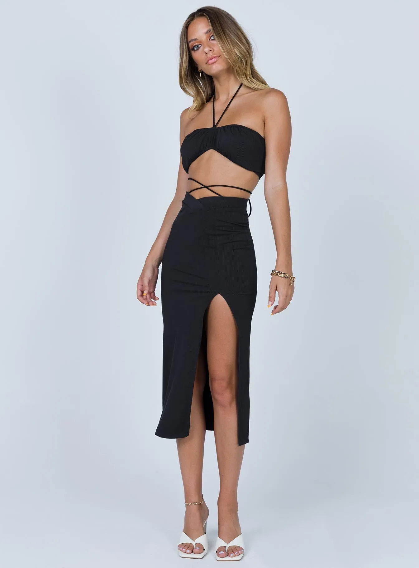 Briahna Set Black Golden Sand Wild Meadow