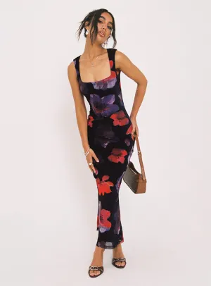 Print Art Eviana Maxi Dress Floral