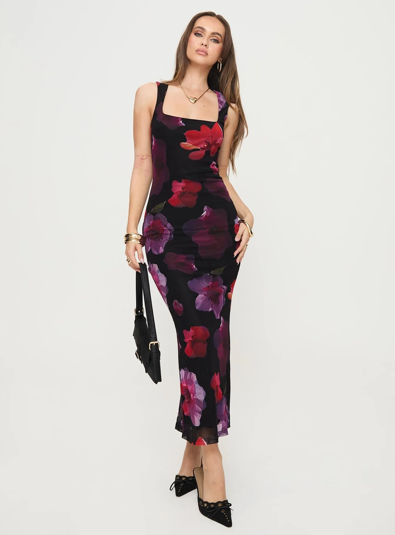 Moon Rise Eviana Maxi Dress Floral