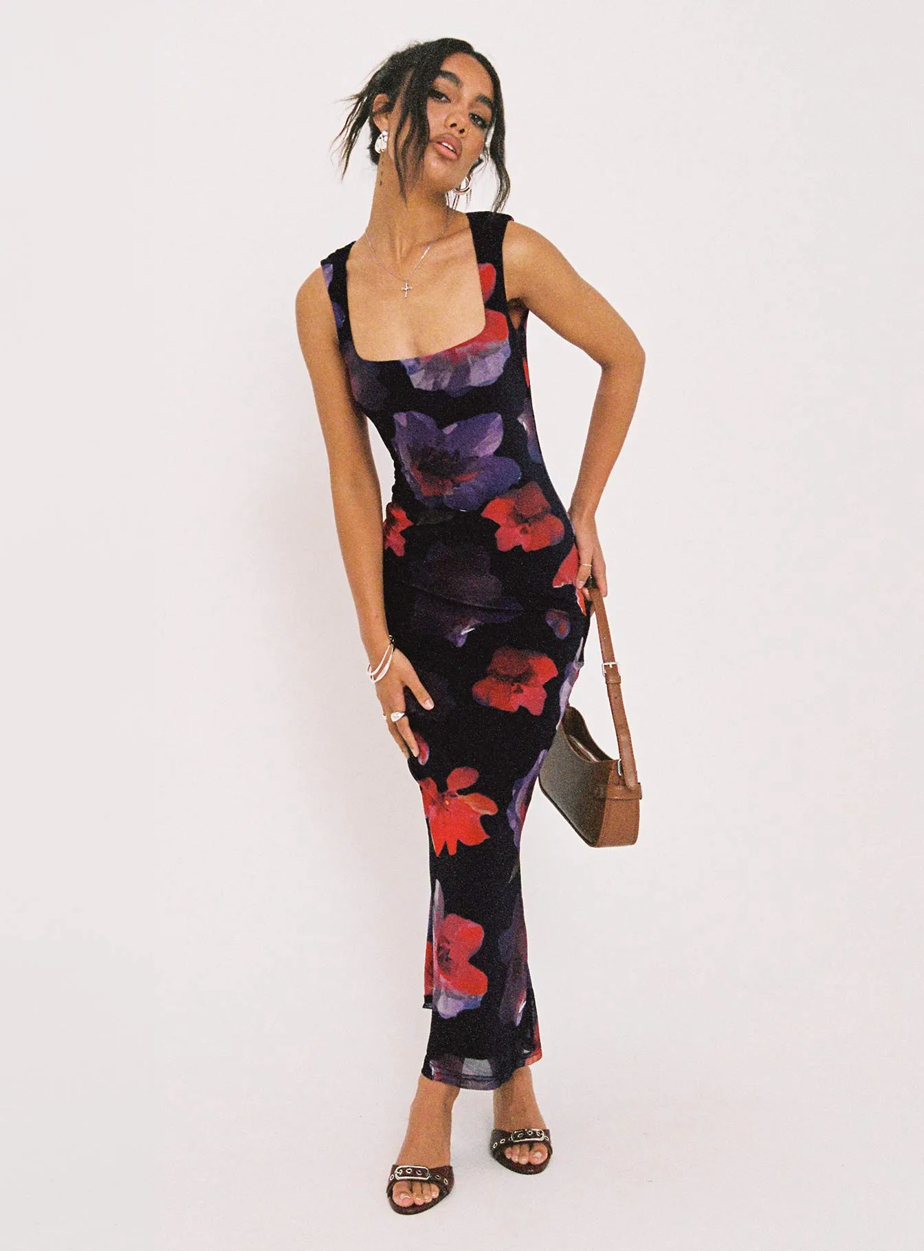 Print Art Eviana Maxi Dress Floral